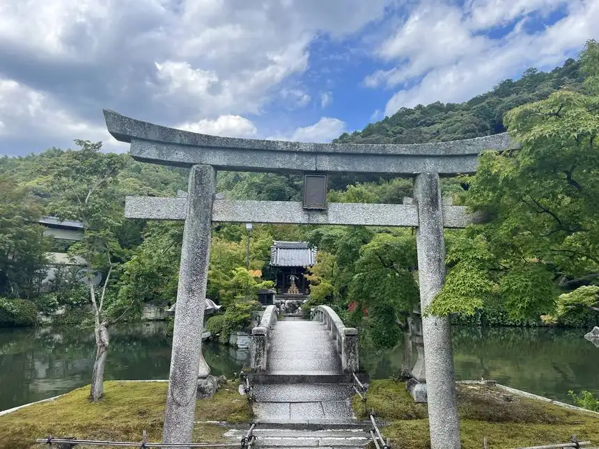 A quiet garden in Japan